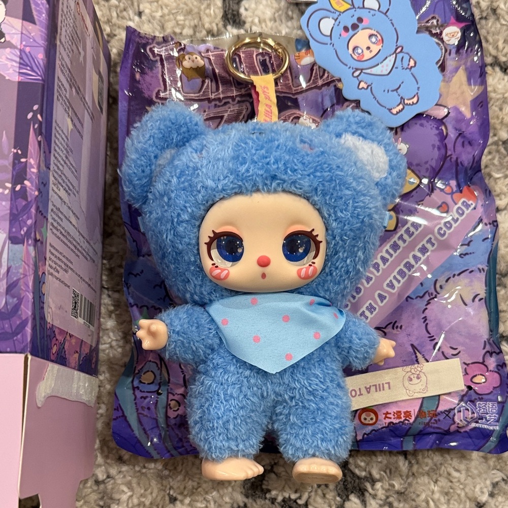 Lila’s Zoo Blue Koala 🐨 bag charm plush!